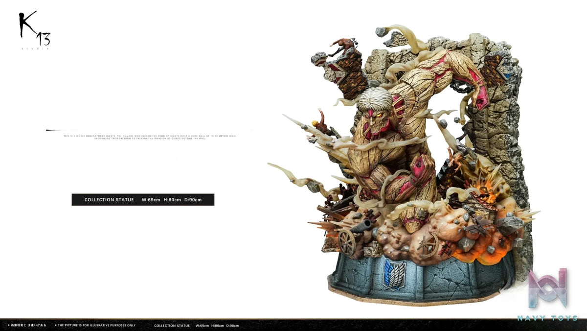 K13 Studio X Poker Monster Studio – Armored Titan Attack On Titan