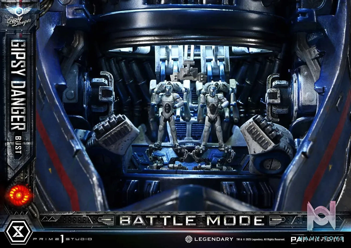 Prime 1 Studio – Life Size Bust Pacific Rim (Film) Gipsy Danger Battle Mode LSPACRIM-02 (Licensed)