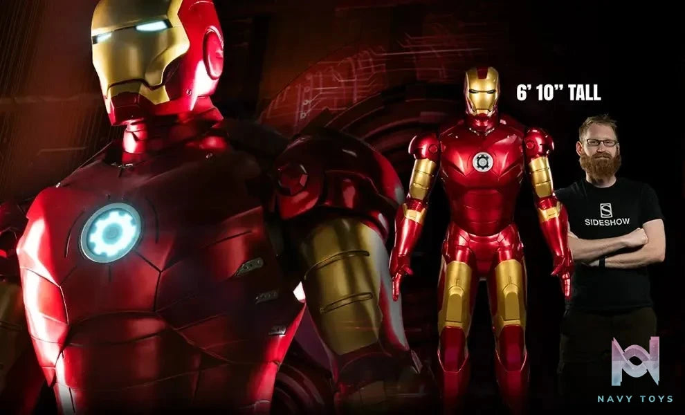 Sideshow Collectibles - Marvel Iron Man Mark III 400310 (Licensed) resin statue Navy Toys anime figure