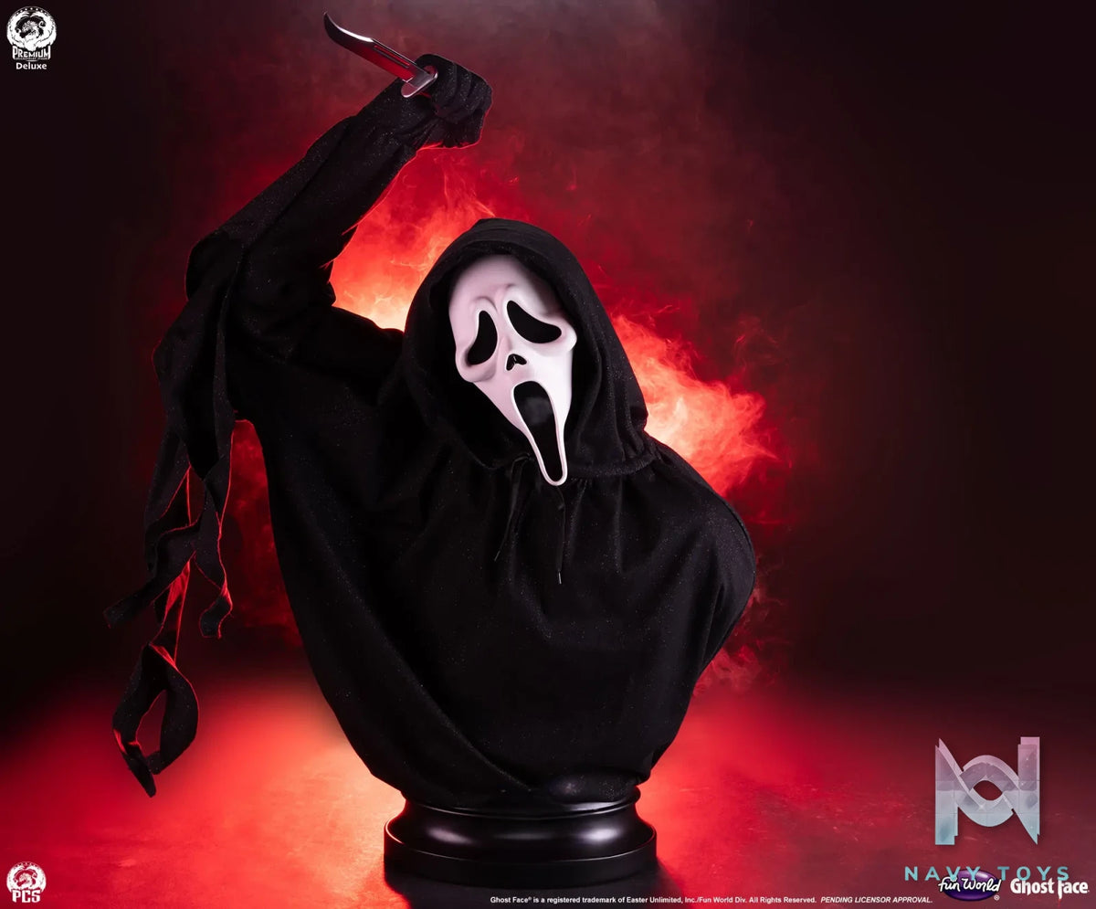 Premium Collectibles Studio – Ghost Face – Life-Sized Bust (Licensed)