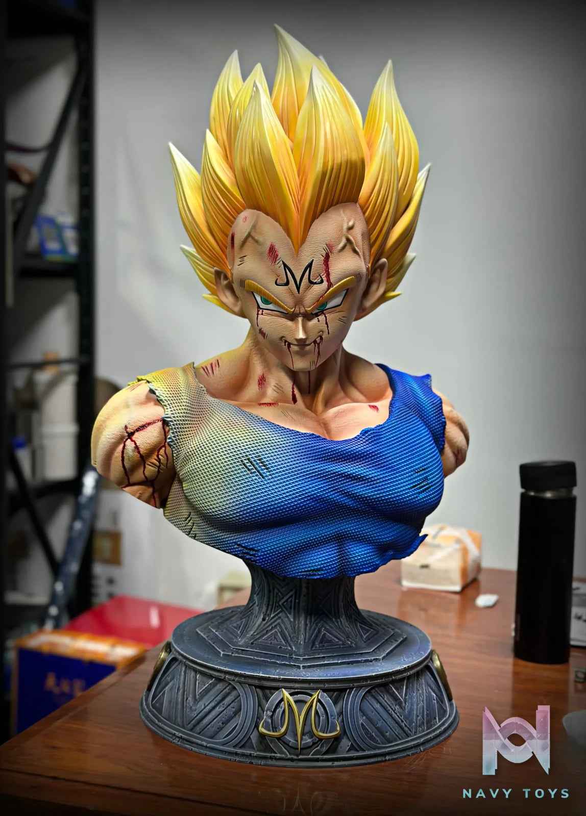 Dim Studio – Dragon Ball Demonized Vegeta Bust