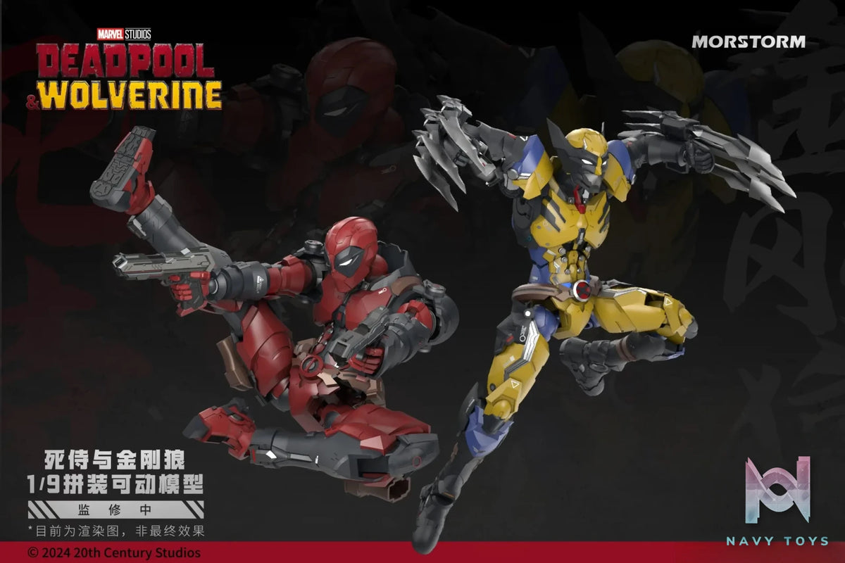 MORSTORM Studio – Marvel Deadpool & Wolverine 19 Assembled Models (Licensed)