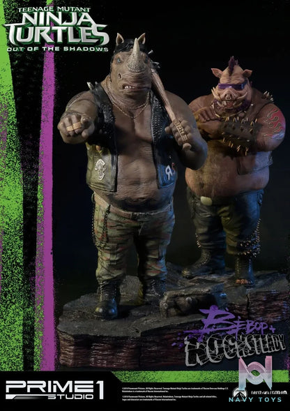 Prime 1 Studio – Premium Masterline Teenage Mutant Ninja Turtles: Out of the Shadows (Film) Bebop & Rocksteady EX Set PMTMNT-EX01 (Licensed)