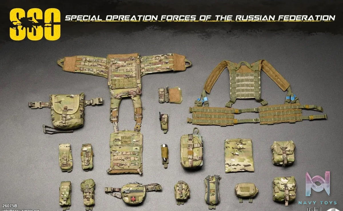 Easy Simple – Russian Federation Special Operations Forces Action Figure 26075A 26075B (Licensed)