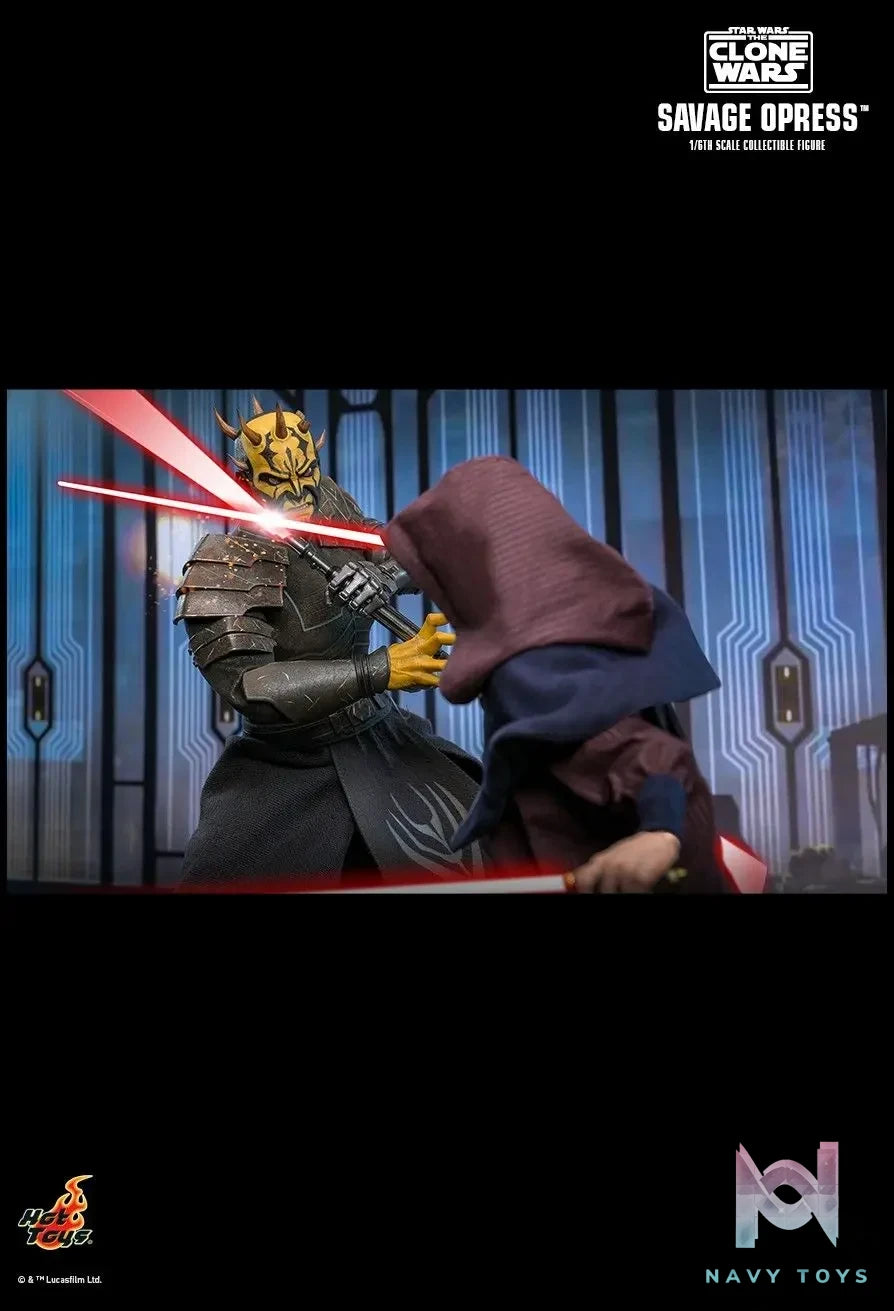 Hottoys Studio – Star Wars: The Clone Wars™ Savage Opress 1/6 scale Collectible Figure TMS136