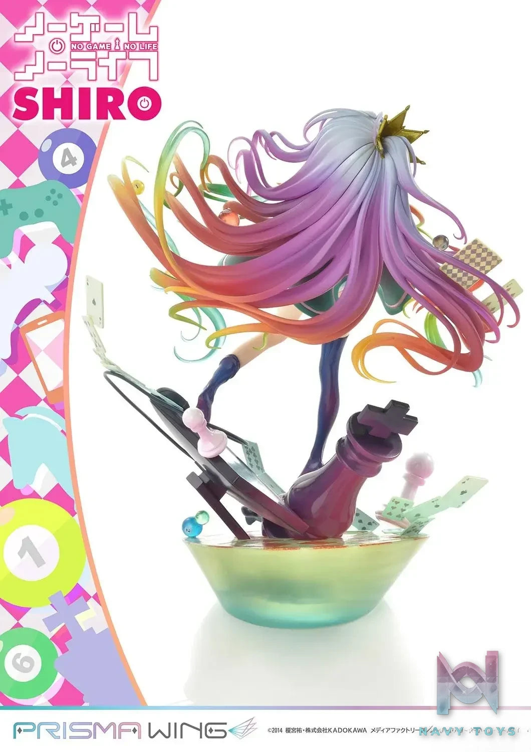 Prime 1 Studio & PRISMA WING Collection – NO GAME NO LIFE Shiro PWNGNL-01P (Licensed)