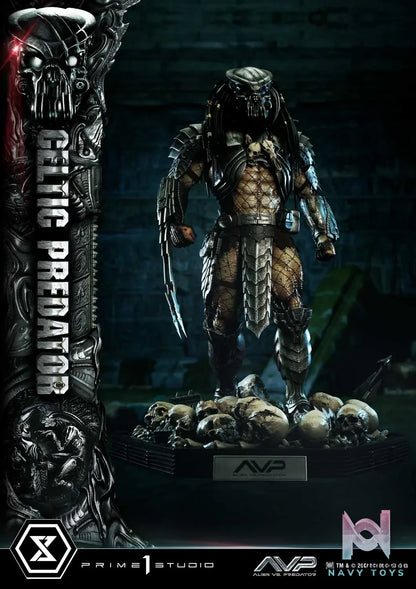 Prime 1 Studio Museum Masterline Alien vs. Predator Celtic Predator MMPR-05 MMPR-05S