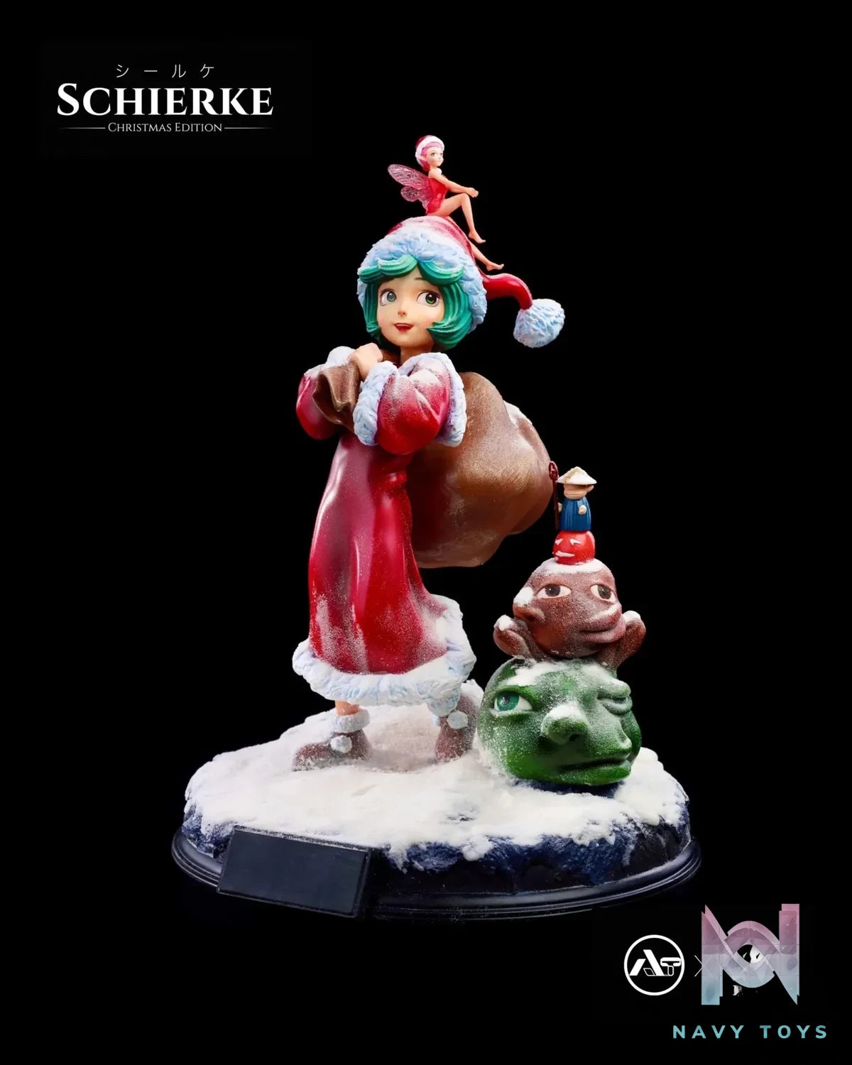 Schierke Christmas Gift - Berserk - BIHS Studio X AT Studio resin statue Navy Toys anime figure