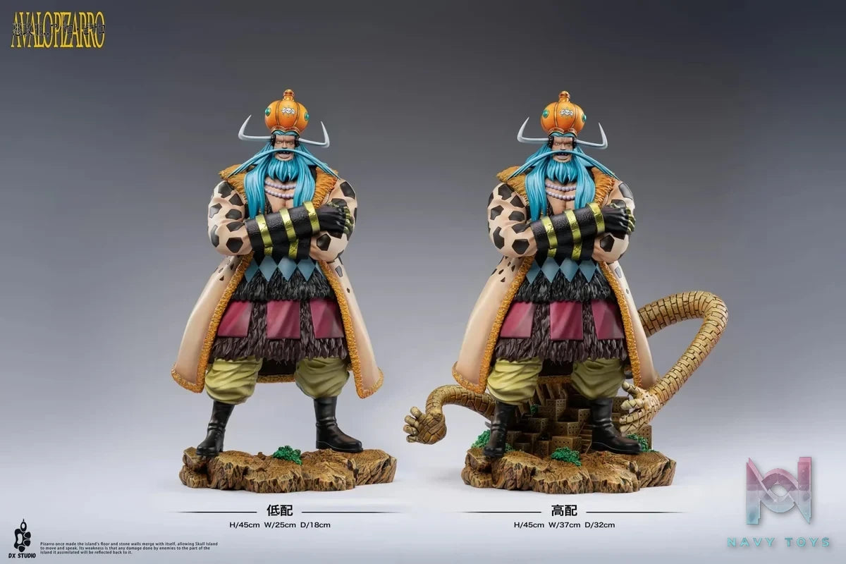 DX Studio - One Piece Blackbeard Pirates 4 Avalo Pizarro resin statue Navy Toys anime figure