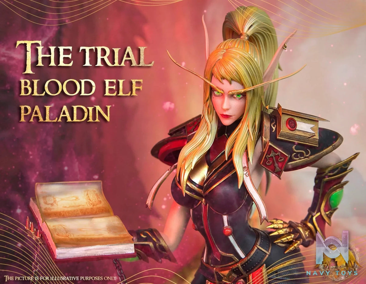 Faith Art – WOW Blood Elf Paladin