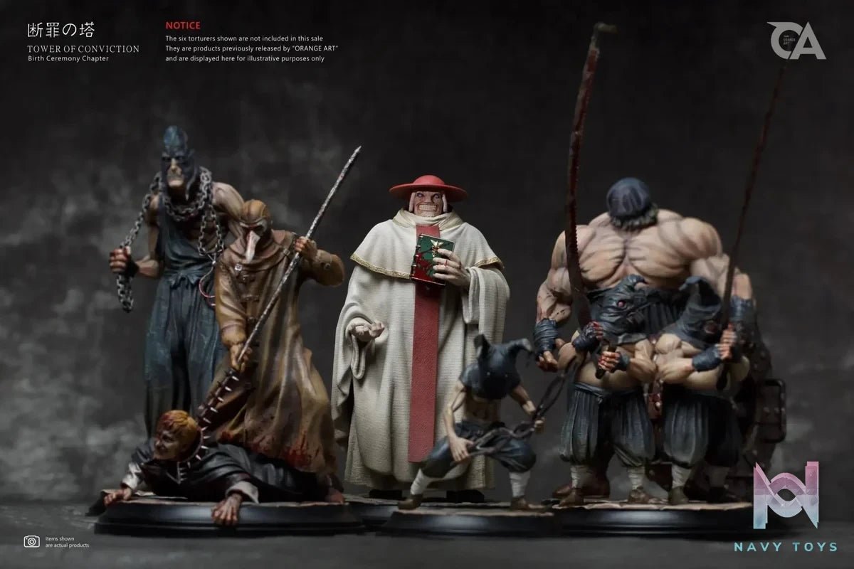 Conviction Tower Father Mozgus - Berserk - Orange Art Studio resin statue Navy Toys anime figure