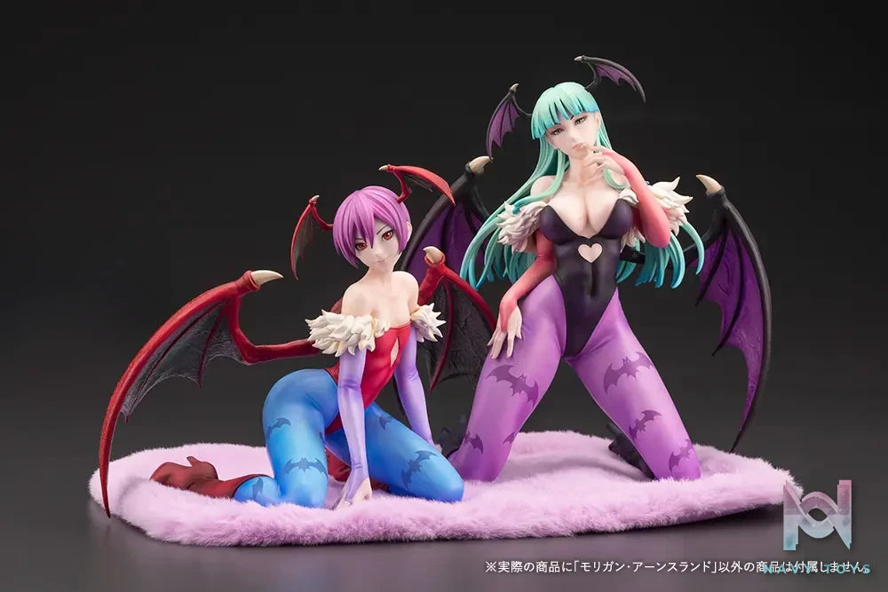 Kotobukiya – Darkstalkers Morrigan Aensland X Lilith 1/7 Complete Figure (Licensed)