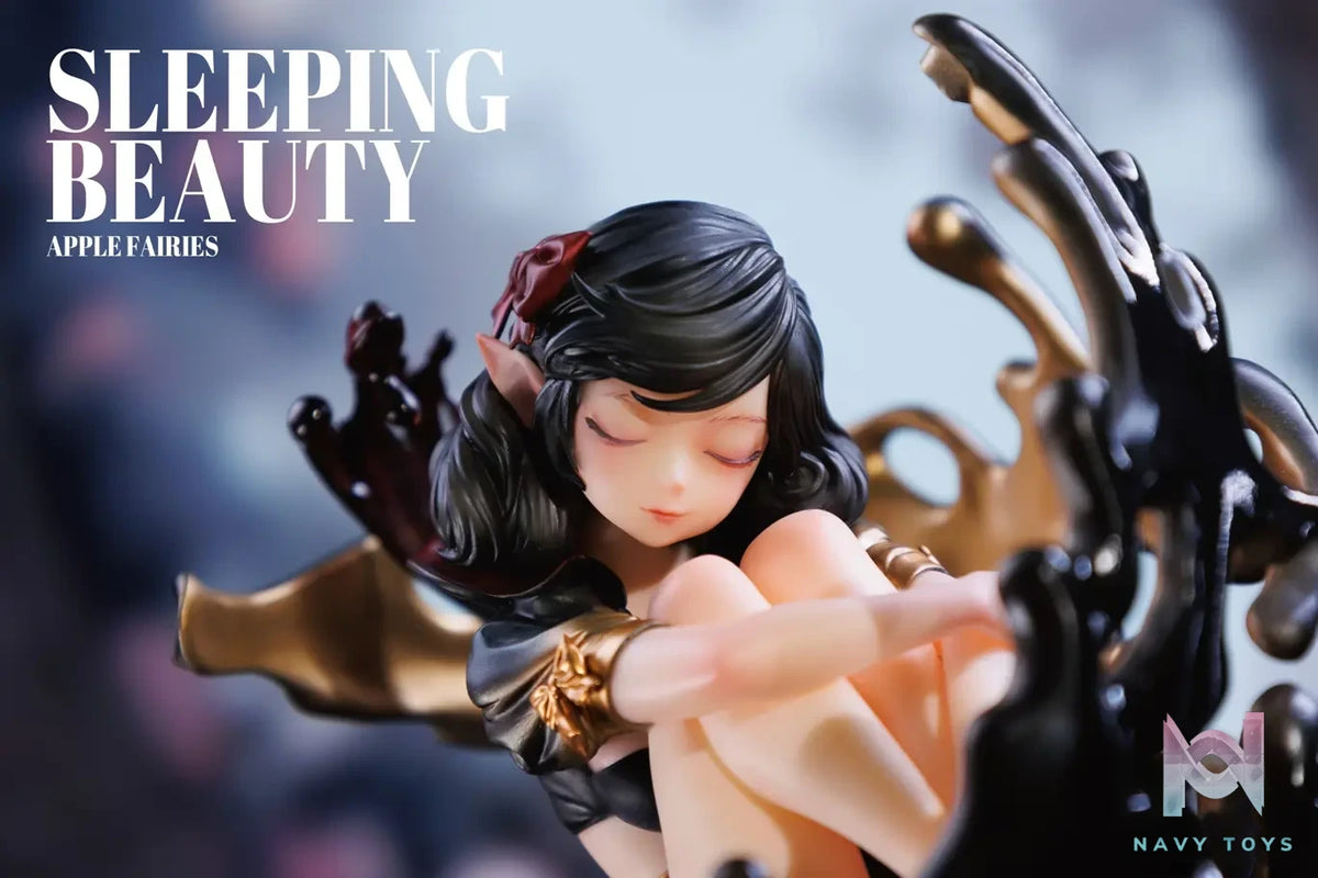 Weartdoing Studio – Original Sleeping Beauty-Apple Fairies-Red & Black & Green (Licensed)