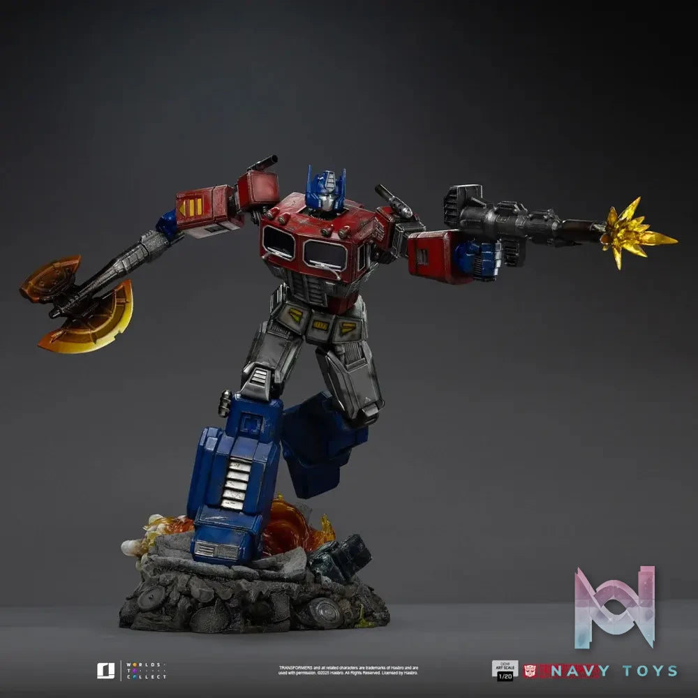 Iron Studio – Statue Optimus Prime – Transformers – Demi Scale 1/20 HASBR126525-20 (Licensed)