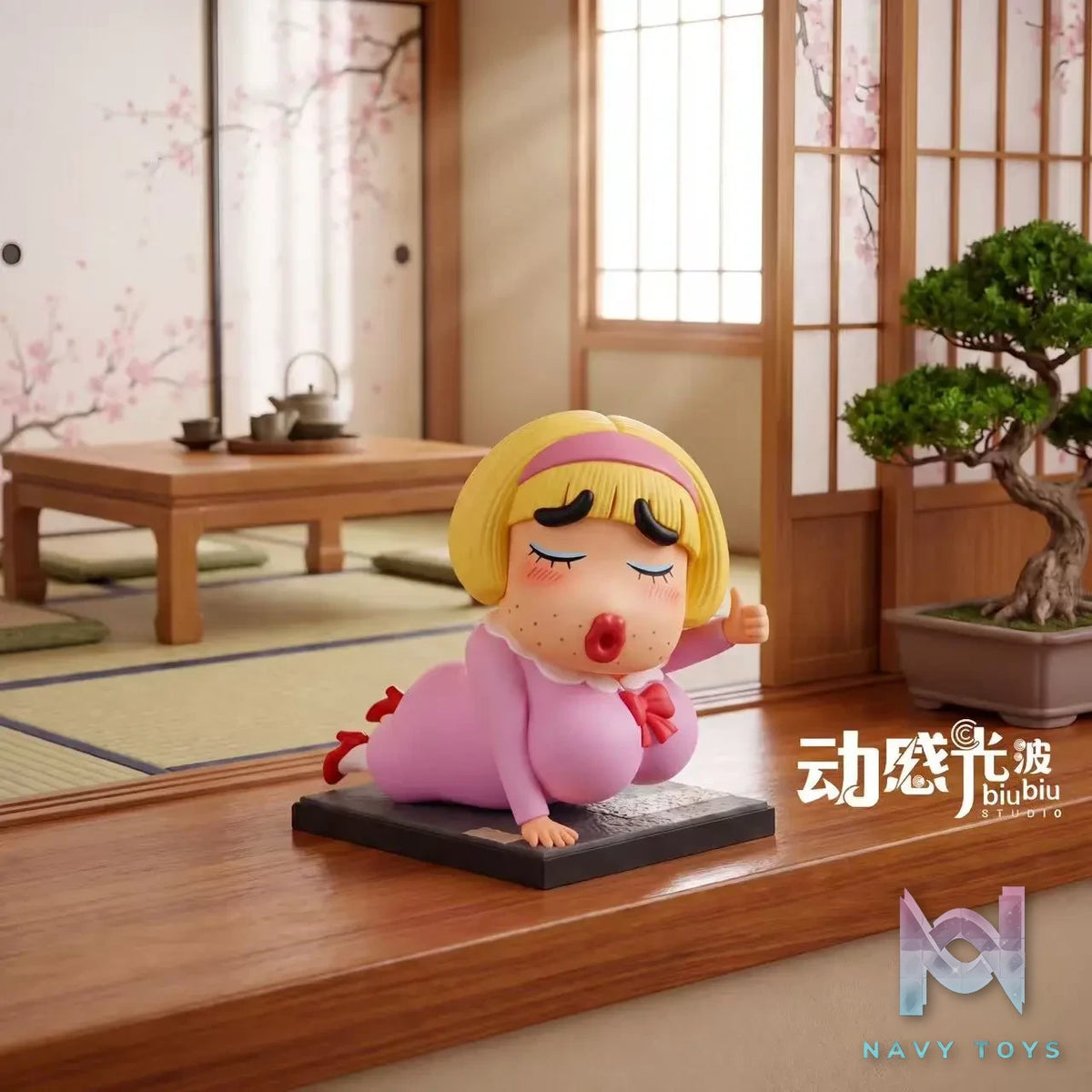 Biubiu Studio – Crossdress Shin-chan Hitchhiking Crayon Shin-chan