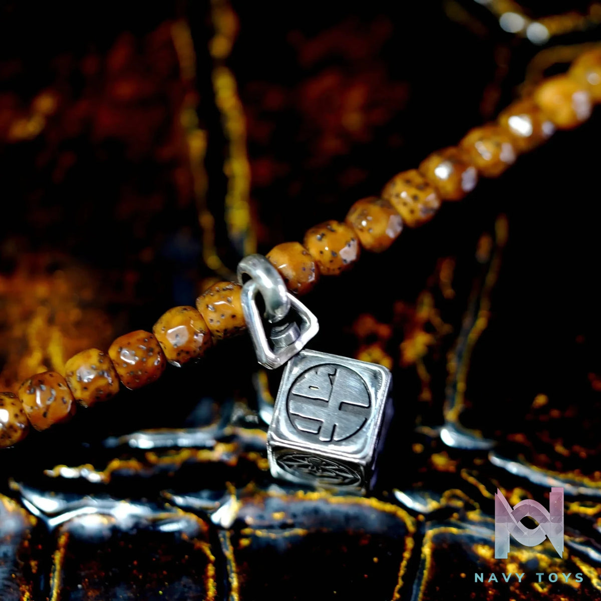Raven Studio (silver jewelry) – Original “Dice of Fate & Fortune” Dice Back Cloud Pendant Original