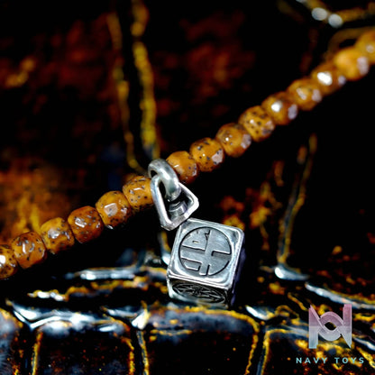 Raven Studio (silver jewelry) – Original “Dice of Fate & Fortune” Dice Back Cloud Pendant Original
