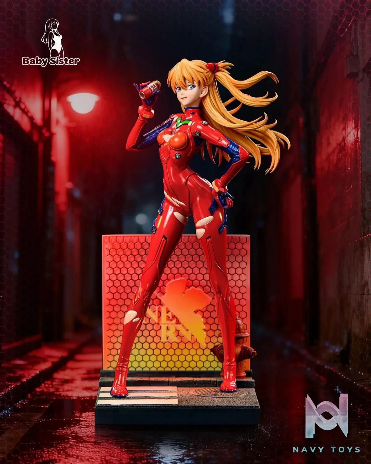 Asuka resin statue Baby Sister Studio anime figure