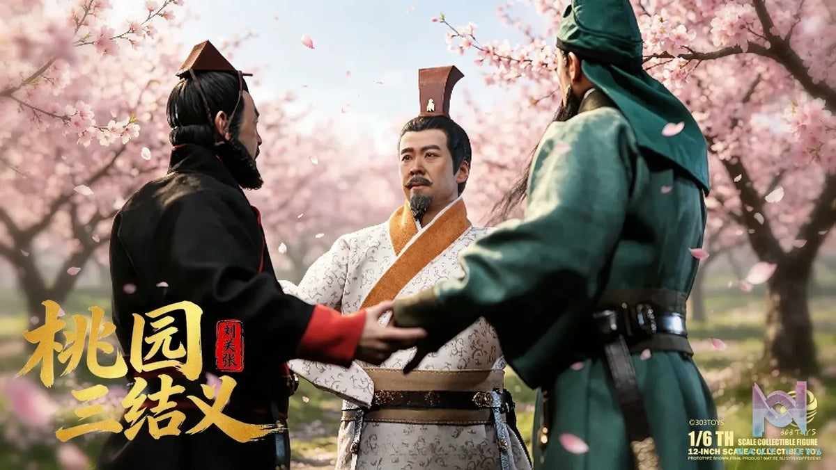 303TOYS – 1/6 Action Figure Guan Yu X Zhang Fei X Liu Bei X Zhuge Liang NO.QX003 QX004 QX005 QX006 QX007 (Light Version) (Licensed)