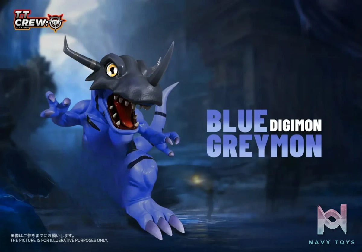 TT Studio – Digimon Greymon & Greymon (Blue)