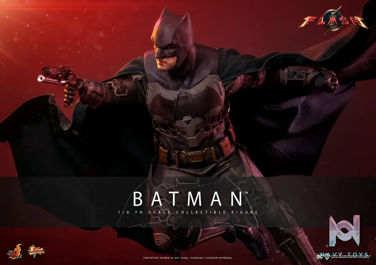 Hottoys – The Flash – Batman and Batcycle – 1/6th Scale MMS703 MMS704 MMS705 (Licensed)