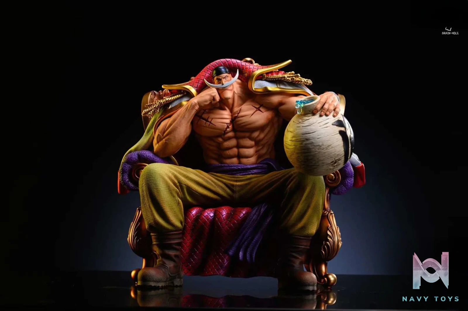 Brain-Hole Studio – One Piece Seated Edward Newgate