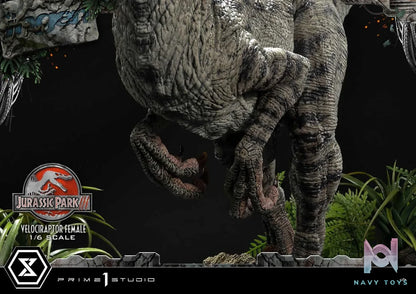 Prime 1 Studio – Legacy Museum Collection Jurassic Park III (Film) Velociraptor Female LMCJP-11 LMCJP-11S (Licensed)
