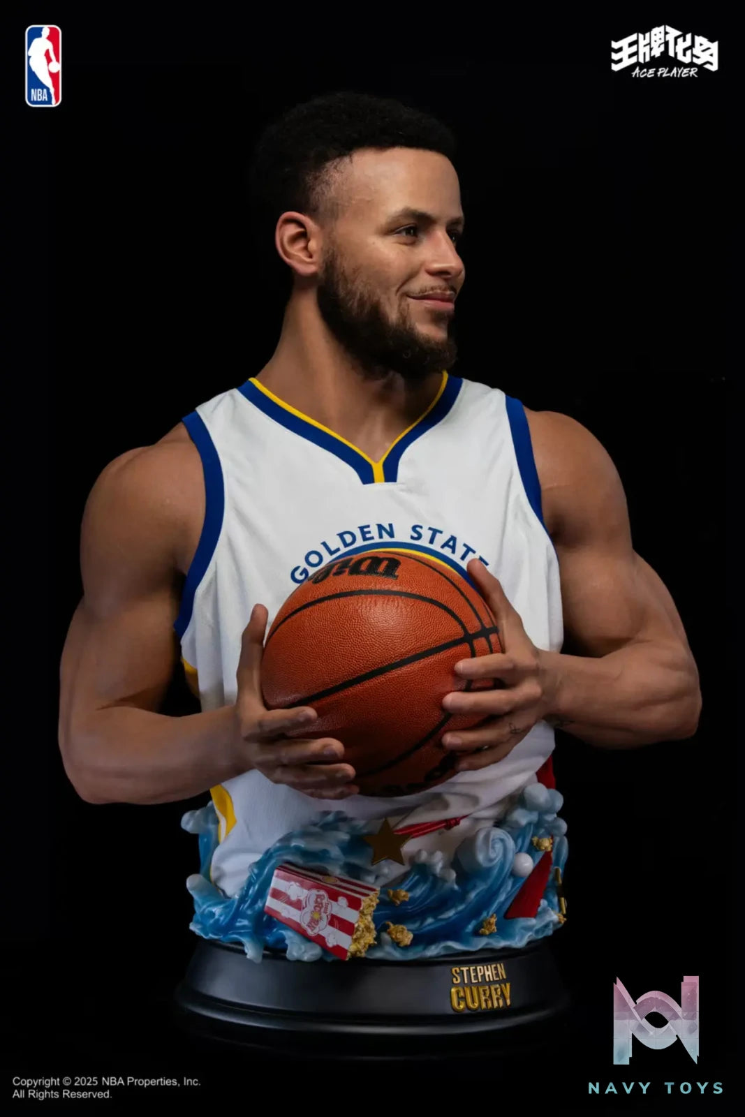 Infinity Studio – Stephen Curry 1/1 Life-Size Bust (Licensed)