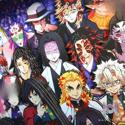 KALA HOME Studio – Demon Slayer Multiple Characters #19 3D Decorative Painting Demon Slayer
