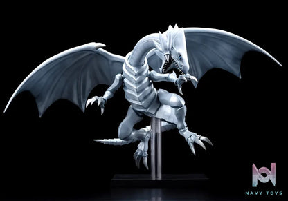 Kotobukiya – OSHI WORKS Yu-Gi-Oh! Duel Monsters Blue-Eyes White Dragon Complete Figure (Licensed)