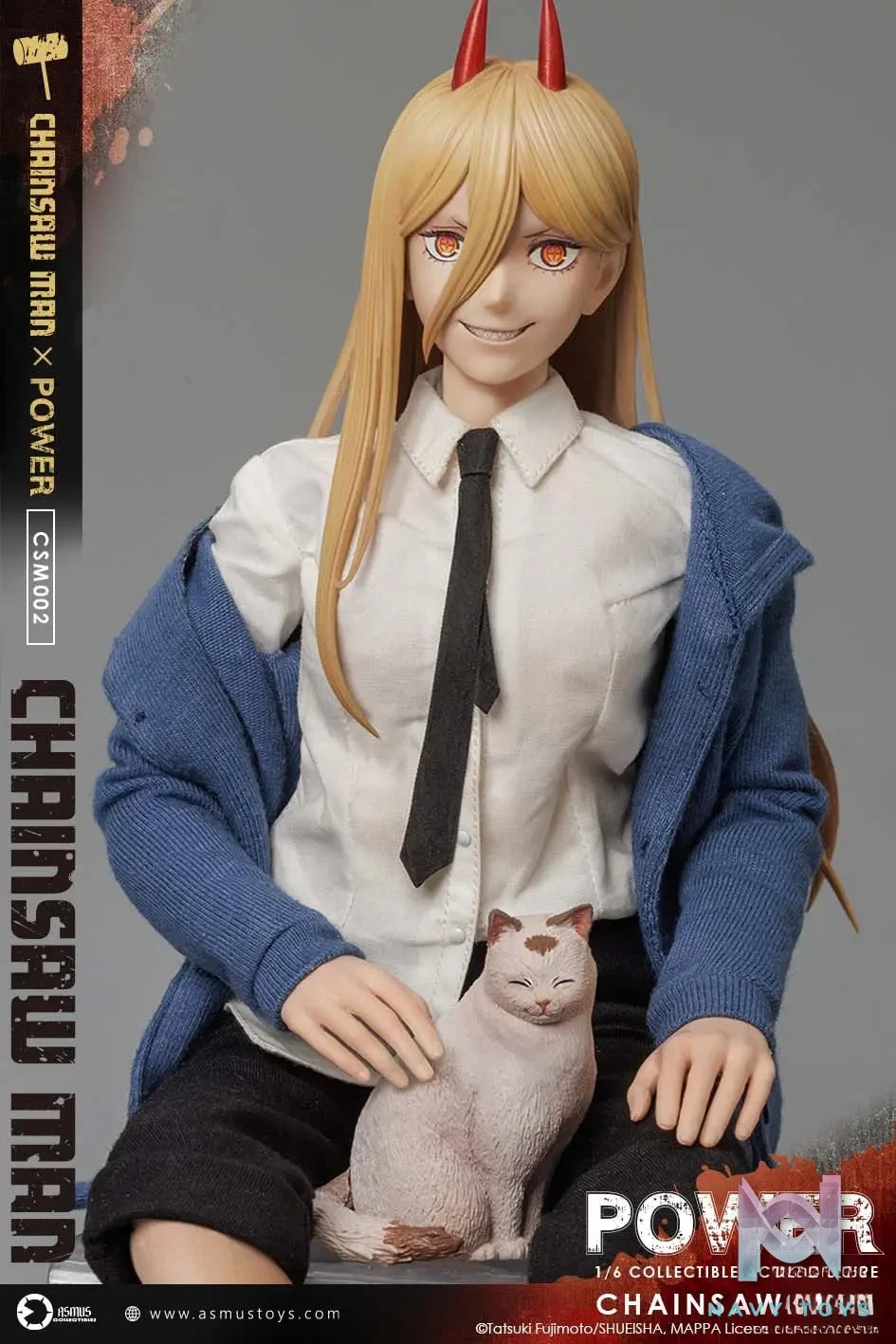ASMUS TOYS – CHAINSAW MAN : POWER 1/6 Action Figure CSM002 (Licensed)