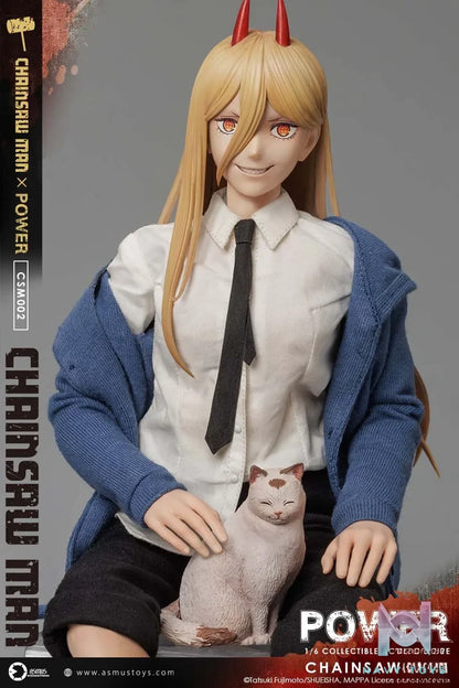 ASMUS TOYS – CHAINSAW MAN : POWER 1/6 Action Figure CSM002 (Licensed)