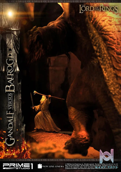 Prime 1 Studio – Premium Masterline The Lord of the Rings (Film) Gandalf Versus Balrog PMLOTR-02 PMLOTR-02EX (Licensed)