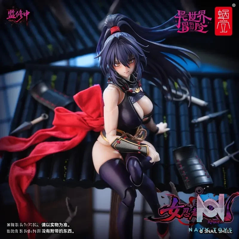 Snail Shell – 1/12 Original Ore no Isekai Bouken RPGEX-10 Kunoichi Reppu Action Figure (Licensed)