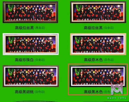 Yu Zhi Jiang Studio – Naruto Multiple Characters Series #5 3D Decorative Painting Naruto