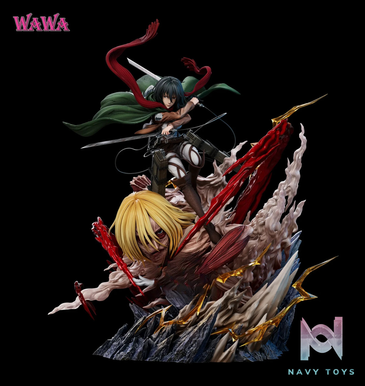 WAWA Studio – Mikasa Ackerman Attack On Titan