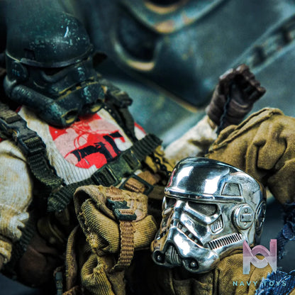 Raven Studio (silver jewelry) – Exclusive “Scrap” White Stormtrooper Ring Original