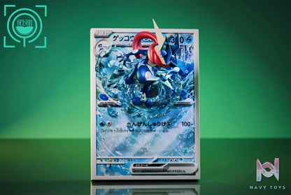 Froakie,Frogadier & Greninja resin statue Geisha Studio anime figure