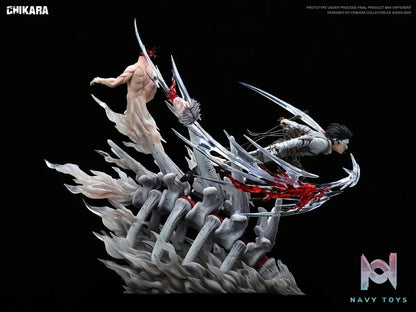 Levi & Zeke - Attack on Titan - Chikara Studio resin statue Chikara Studio anime figure