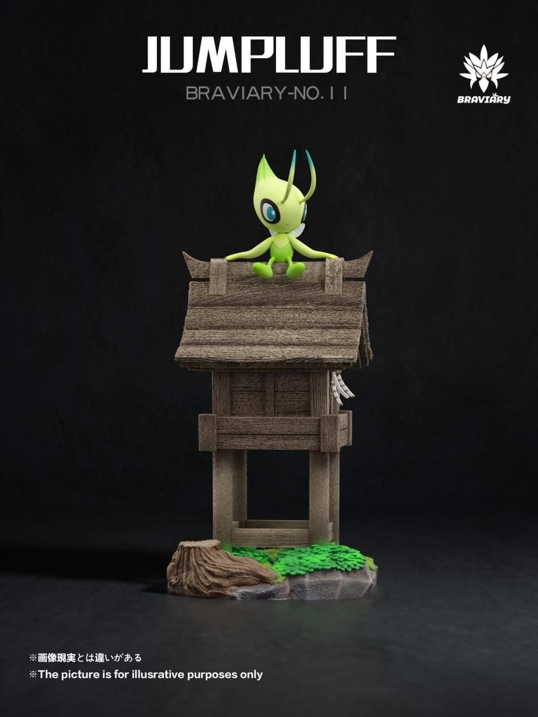 Celebi - Pokemon - Braviary Studio resin statue Braviary Studio anime figure