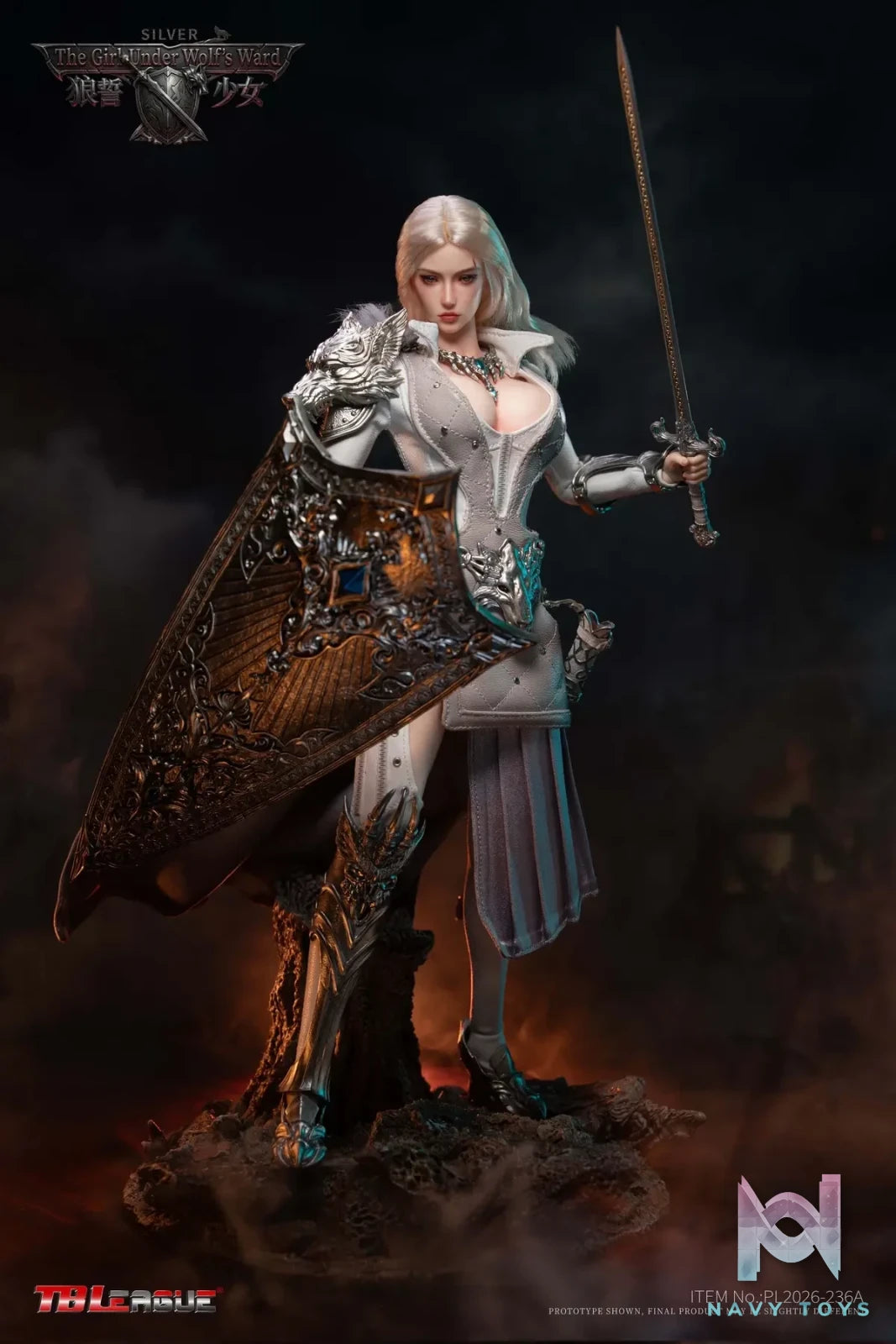TBLeague – The Girl Under Wolf’s Ward 1/6 Scale Action Figure PL2026-236A PL2026-236B (Licensed)
