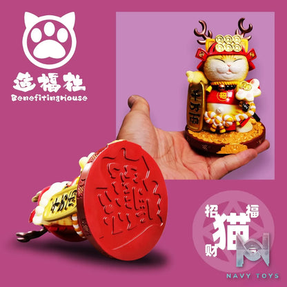 Bebefiting House – Original Lucky Cat Mini Version ZFS2403 ZFS2404 ZFS2405 (Licensed)
