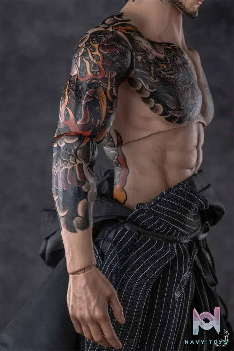 ART FUTURE – 1/6 Sakamoto Ryoma Commander Silver Dragon Armor Version Action Figure (Licensed)