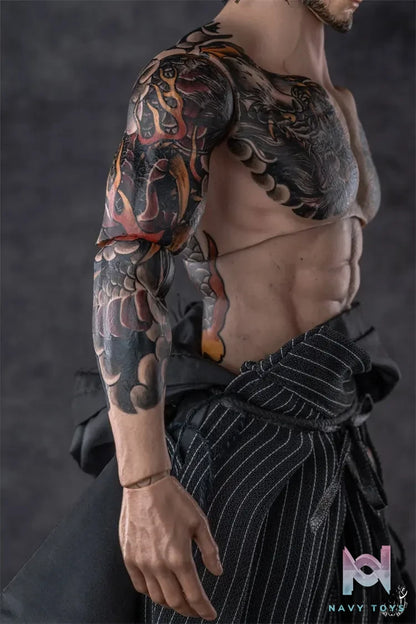 ART FUTURE – 1/6 Sakamoto Ryoma Commander Silver Dragon Armor Version Action Figure (Licensed)