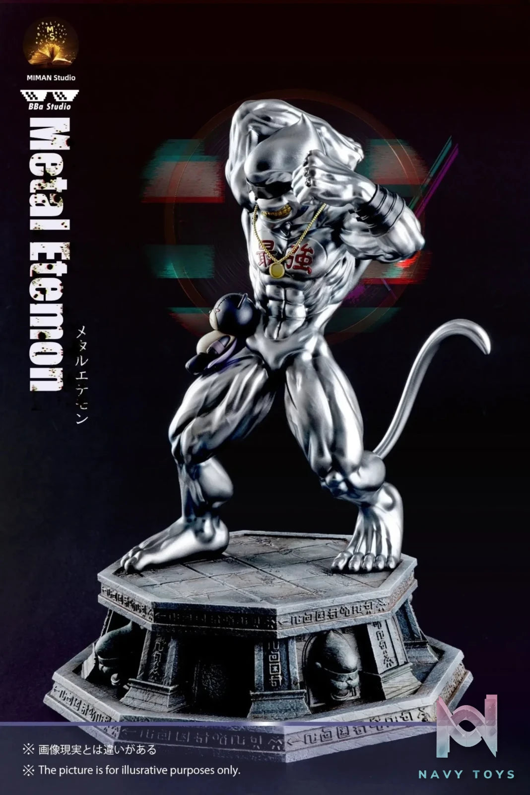 BBa X Mi Man Studio – Digimon Metal Etemon