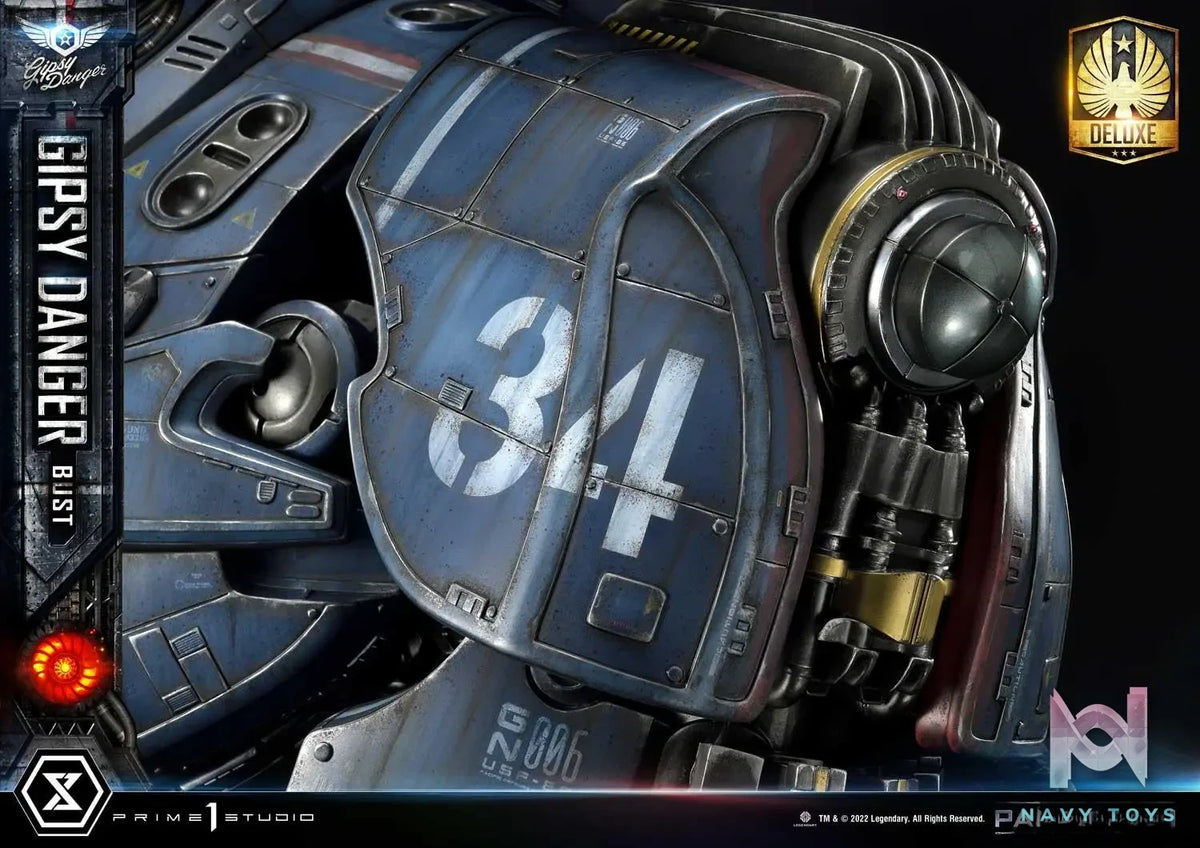 Prime 1 Studio – Life Size Bust Pacific Rim Gipsy Danger LSPACRIM-01 LSPACRIM-01DX (Licensed)