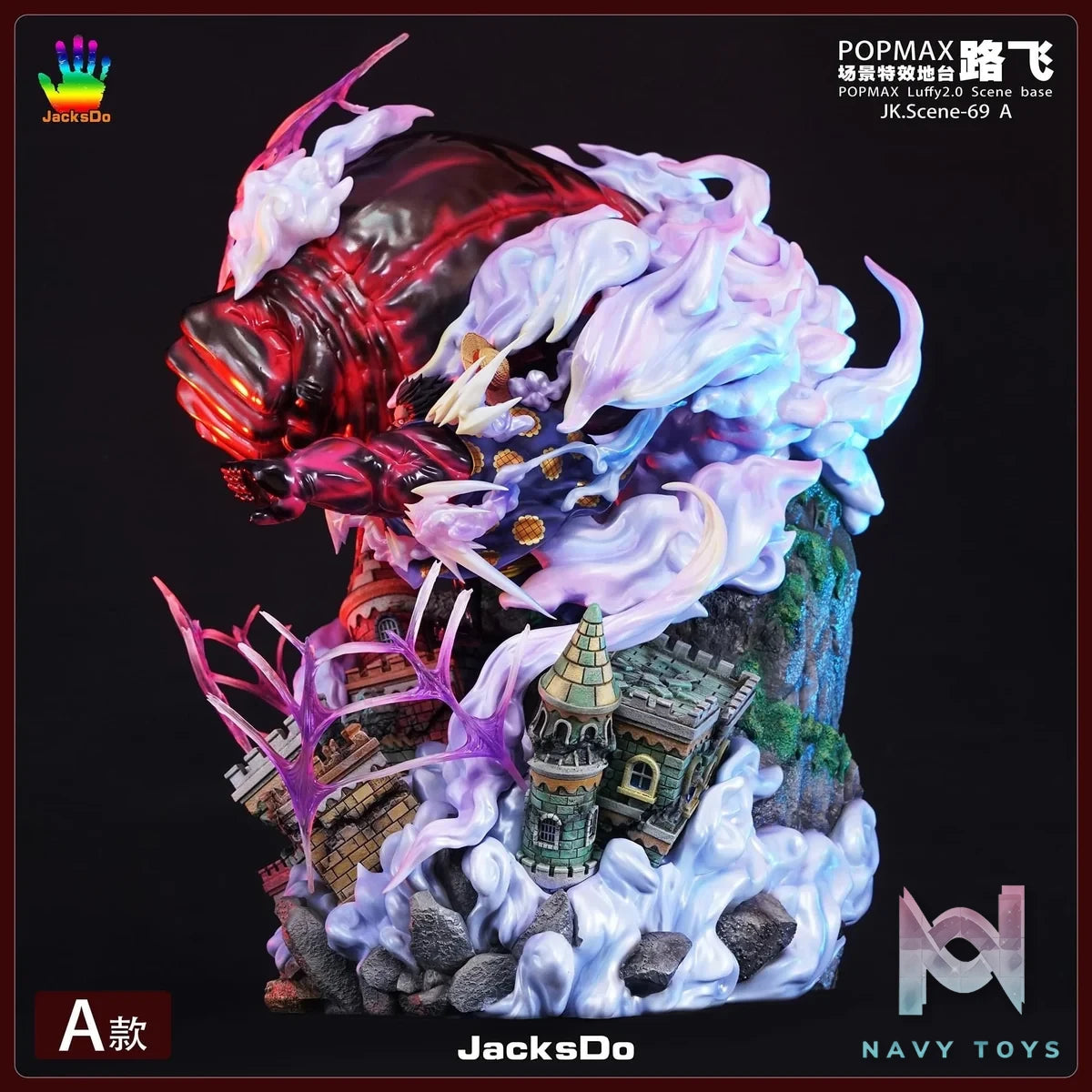 Base Luffy Gear 4 Ver A resin statue Jacksdo Studio anime figure