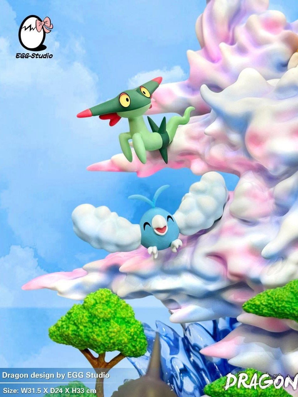 Dragon Group - Pokemon - Egg Studio resin statue egg studio anime figure