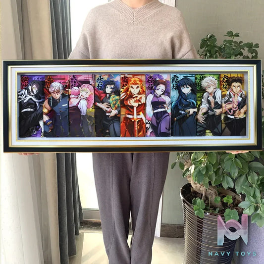 KALA HOME Studio – Demon Slayer Multiple Characters #11 3D Decorative Painting Demon Slayer