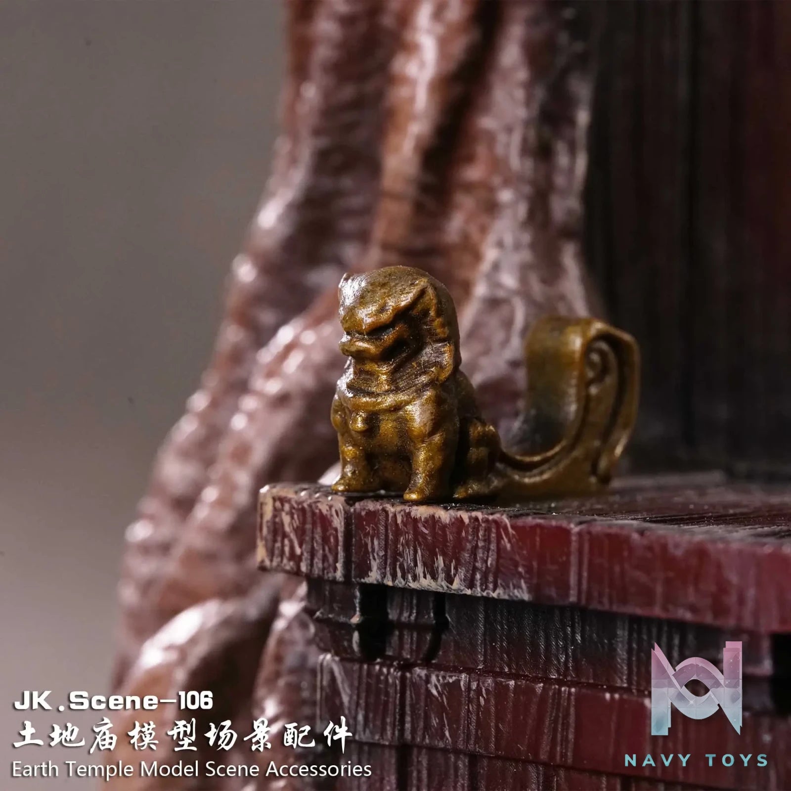 JacksDo Studio – Original Earth temple model scene accessories